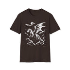 Night Sky Dragon Silhouette T-Shirt