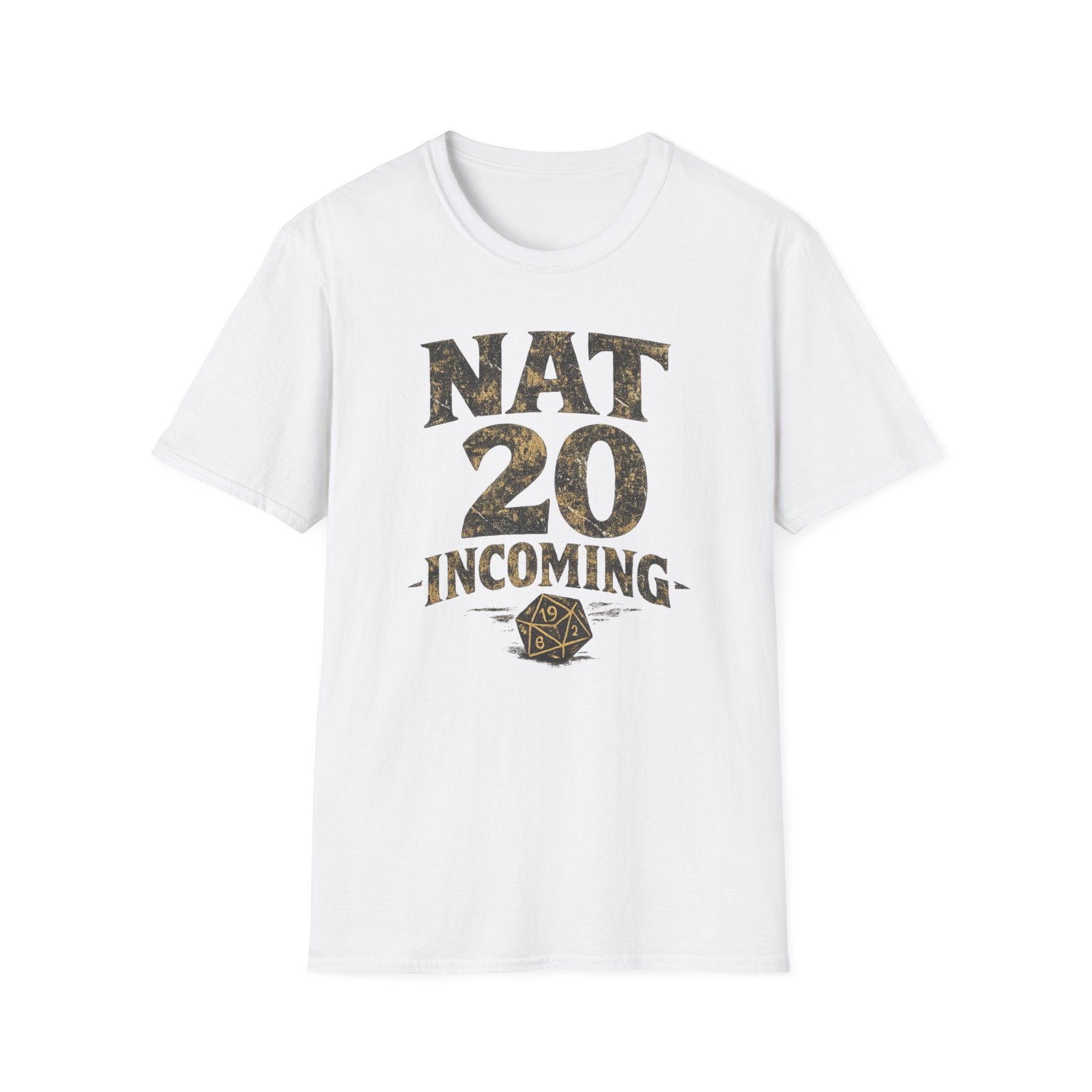 Nat 20 Incoming T-Shirt — D20