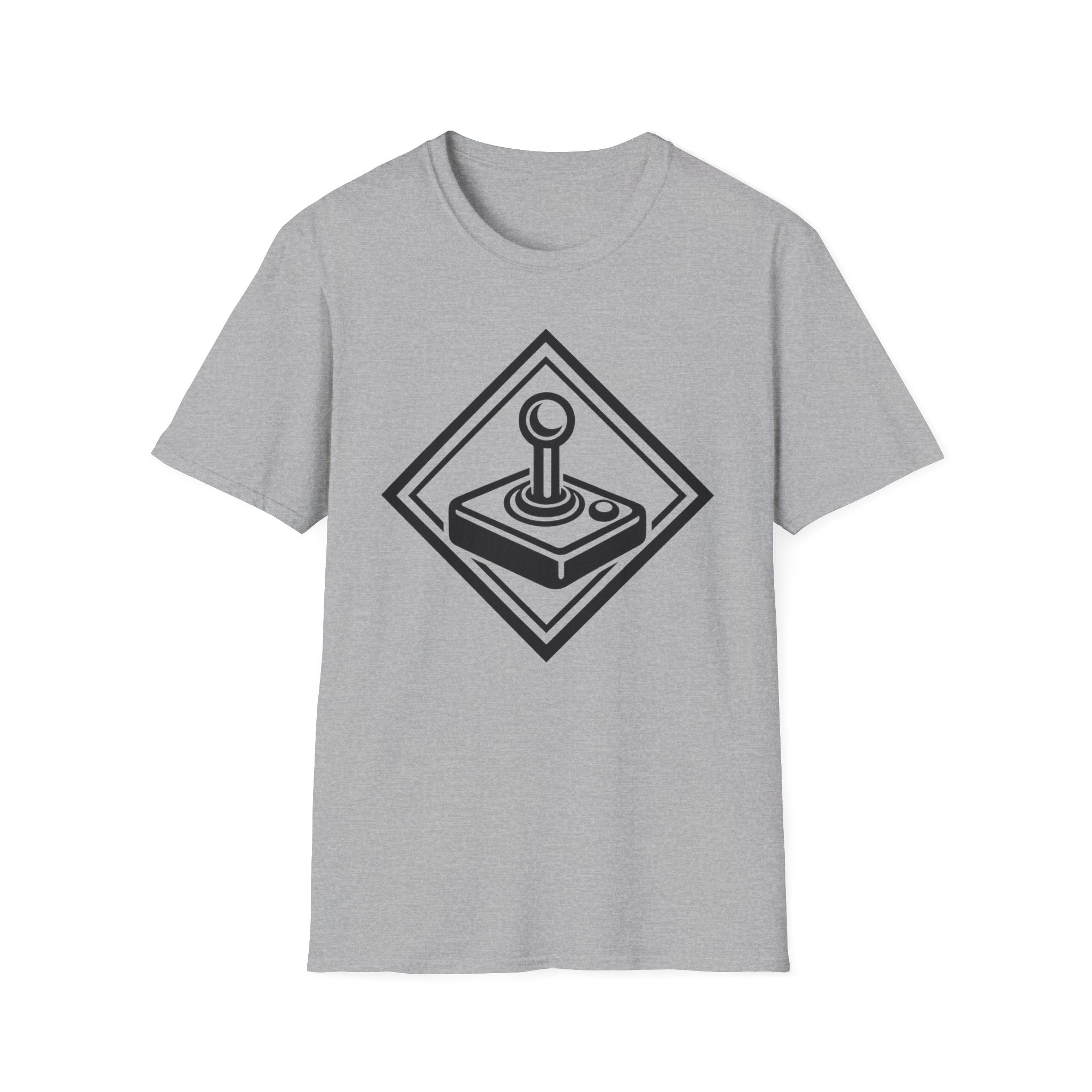 Retro Arcade Joystick T-Shirt — Vintage Gaming Controller Tee