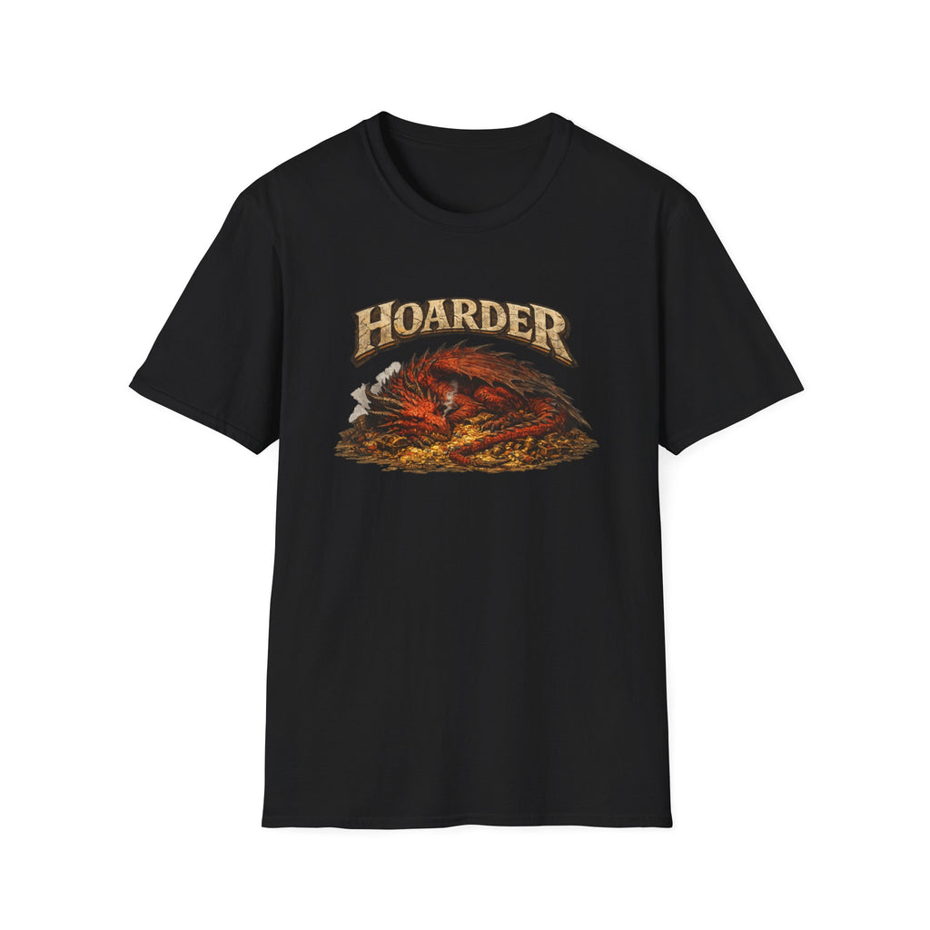 Hoarder Dragon T‑Shirt — Fantasy Graphic Tee