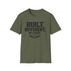 Built Different T‑Shirt - Graphic Tee for Confident, Humorous Style