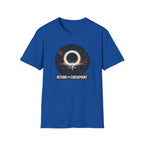 'Return to Checkpoint' T‑Shirt — Retro Space Arcade Graphic Tee