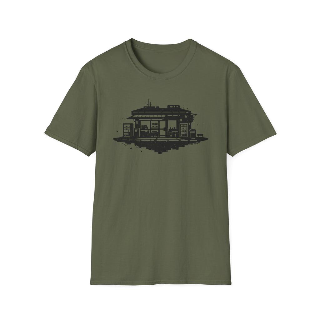 Space "Station" Graphic T‑Shirt