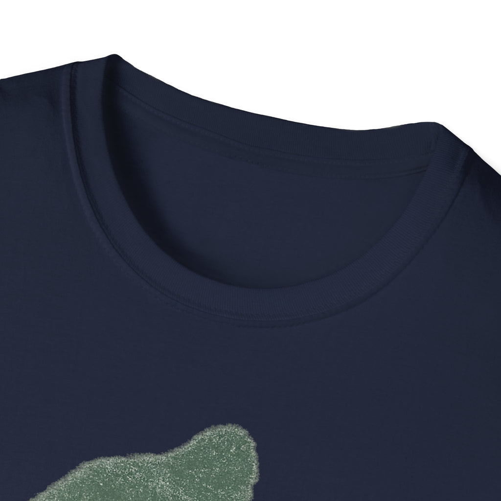 Cryptid Energy Bigfoot Forest Graphic T-Shirt