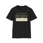 "Quest Log Updated: Pay Rent" Gaming T-Shirt