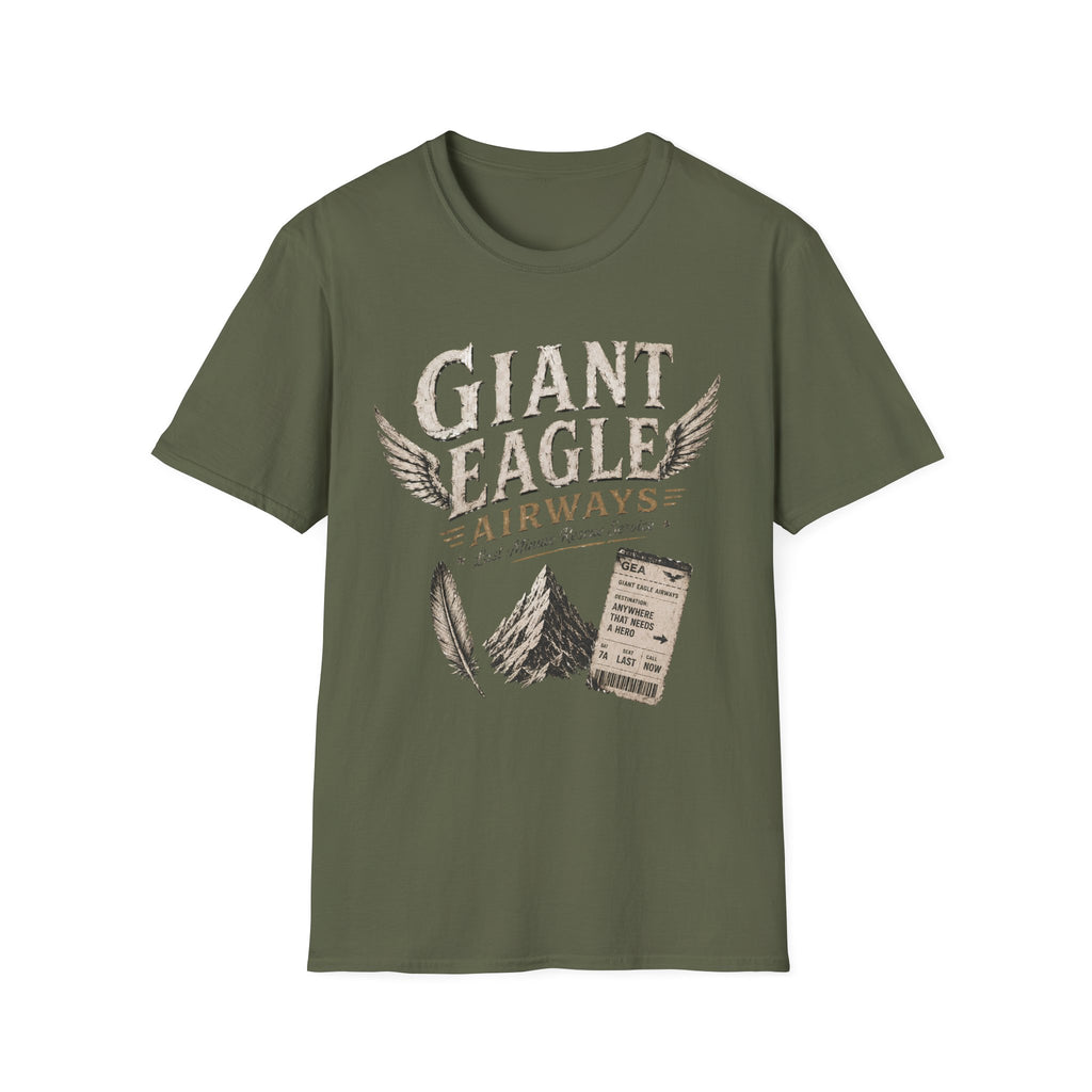 Giant Eagle Airways Vintage T‑Shirt — Retro Travel Graphic Tee