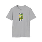 Crit Hit Citrus Soda Parody T-Shirt — Gamer Energy Drink Graphic Tee
