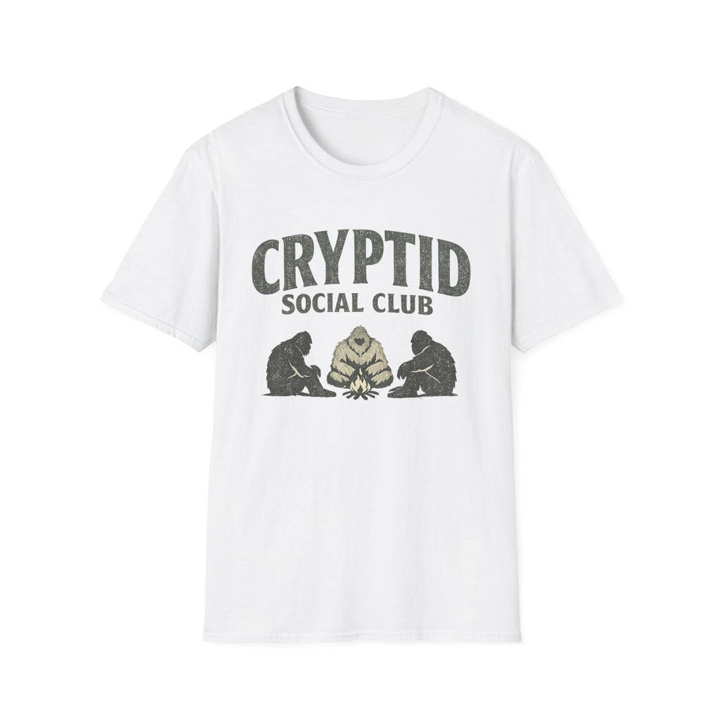 Cryptid Social Club T-Shirt Bigfoot Yeti