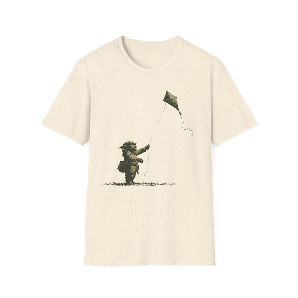 Goblin Flying Kite T‑Shirt - Cute Playful Kids & Adult Graphic Tee