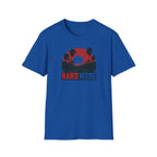 Hard Mode Sunset T-Shirt — Retro Palm Beach Graphic Tee