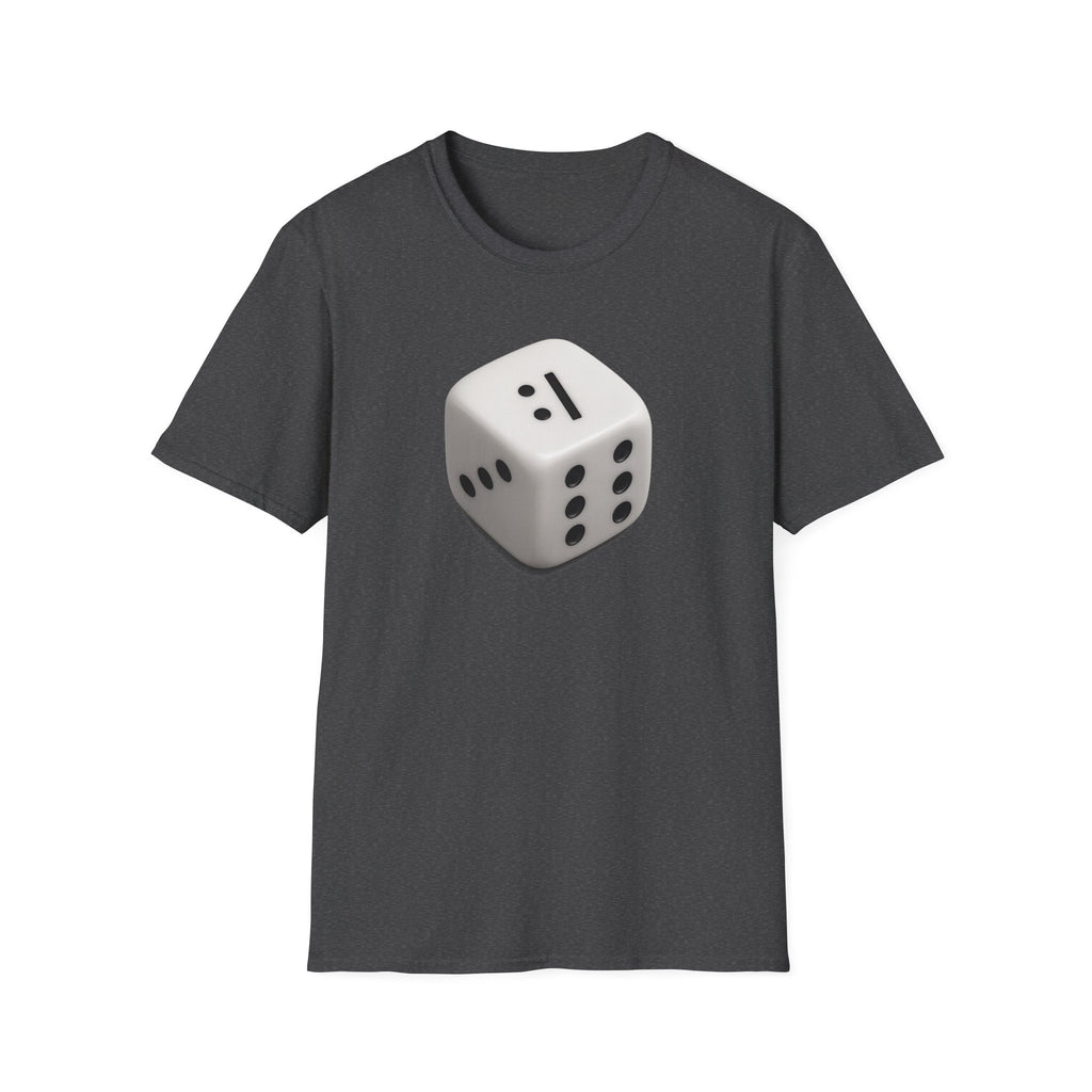 3D D6 :| Emoji T-Shirt