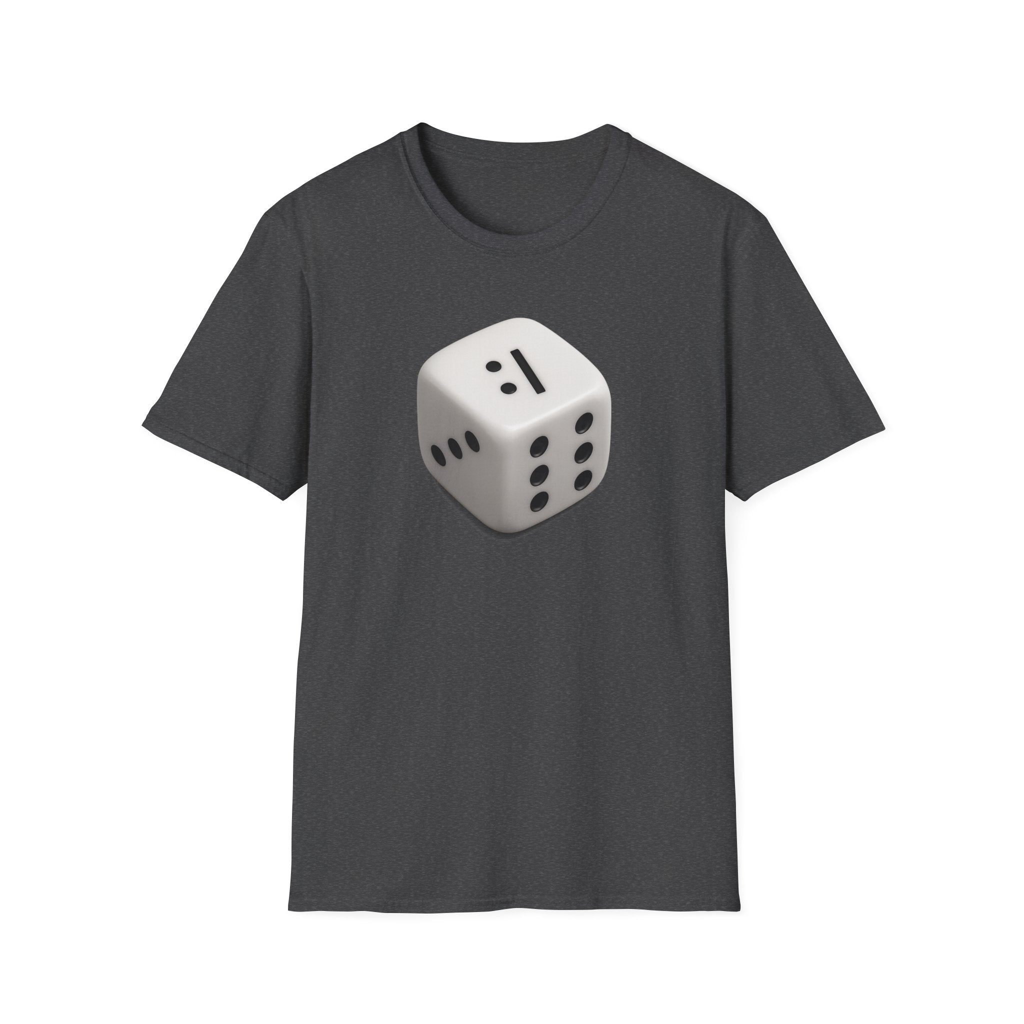 3D D6 :| Emoji T-Shirt