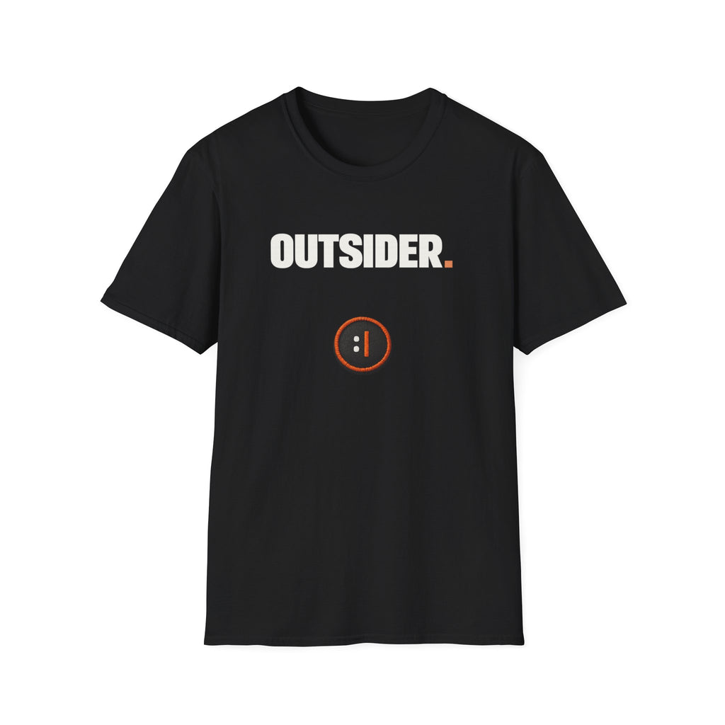 Outsider T‑Shirt — Bold Graphic Tee for Independent Spirits