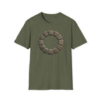 Wishing Well Stone Circle T‑Shirt - Rustic Worn Ring Design