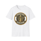 Verified Survivor T-Shirt - Vintage Lantern Emblem Tee