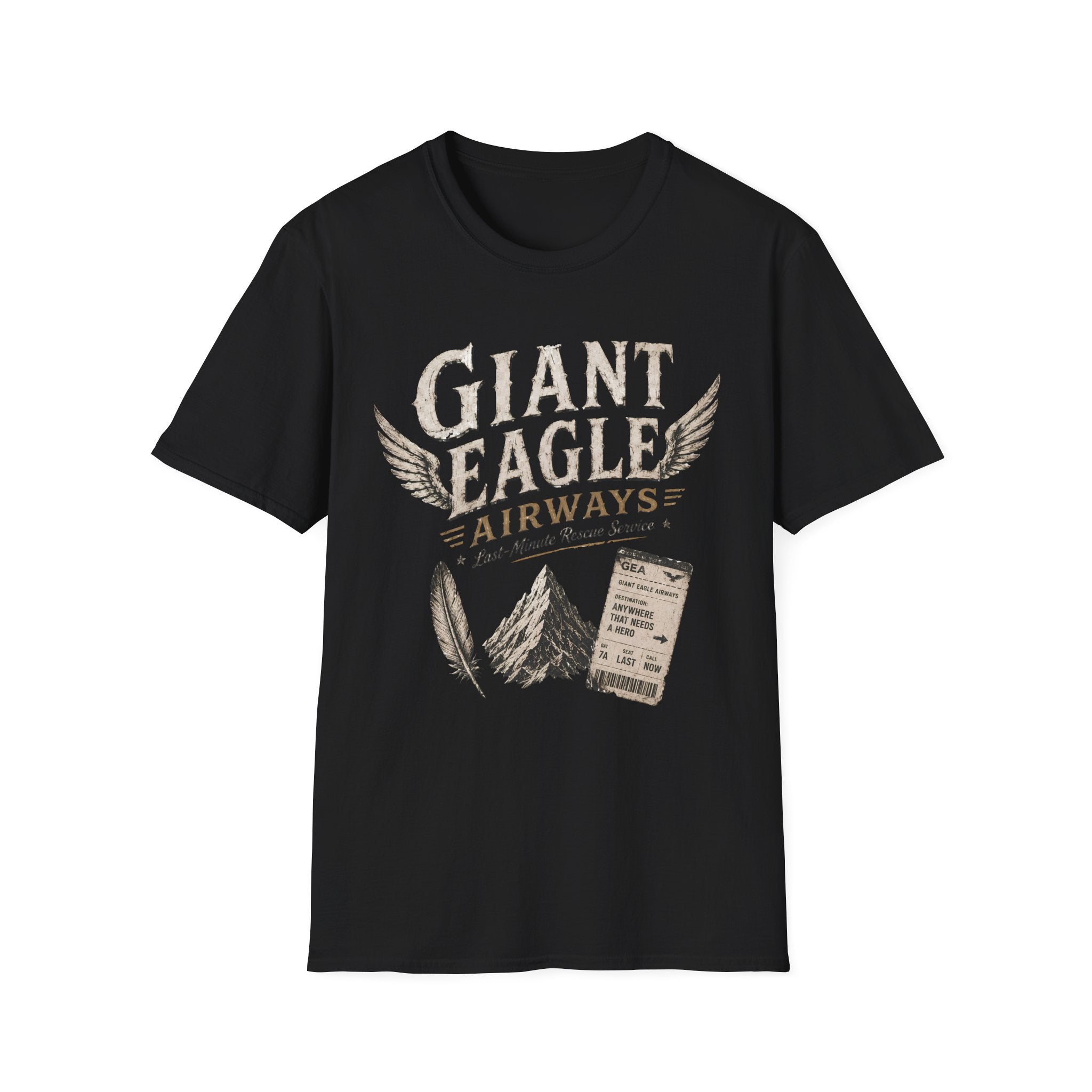 Giant Eagle Airways Vintage T‑Shirt — Retro Travel Graphic Tee
