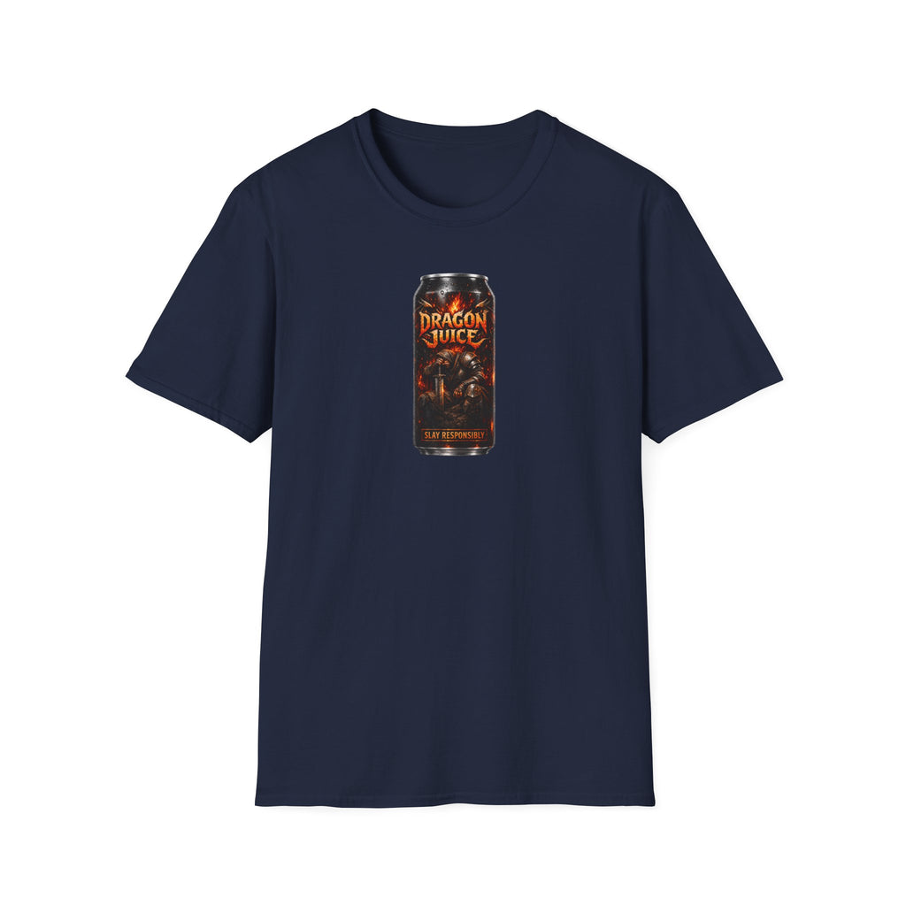 Dragon Juice Can 'Slay Responsibly' Graphic T-Shirt