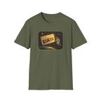 'Playback Memory' Retro Cassette in Space T‑Shirt
