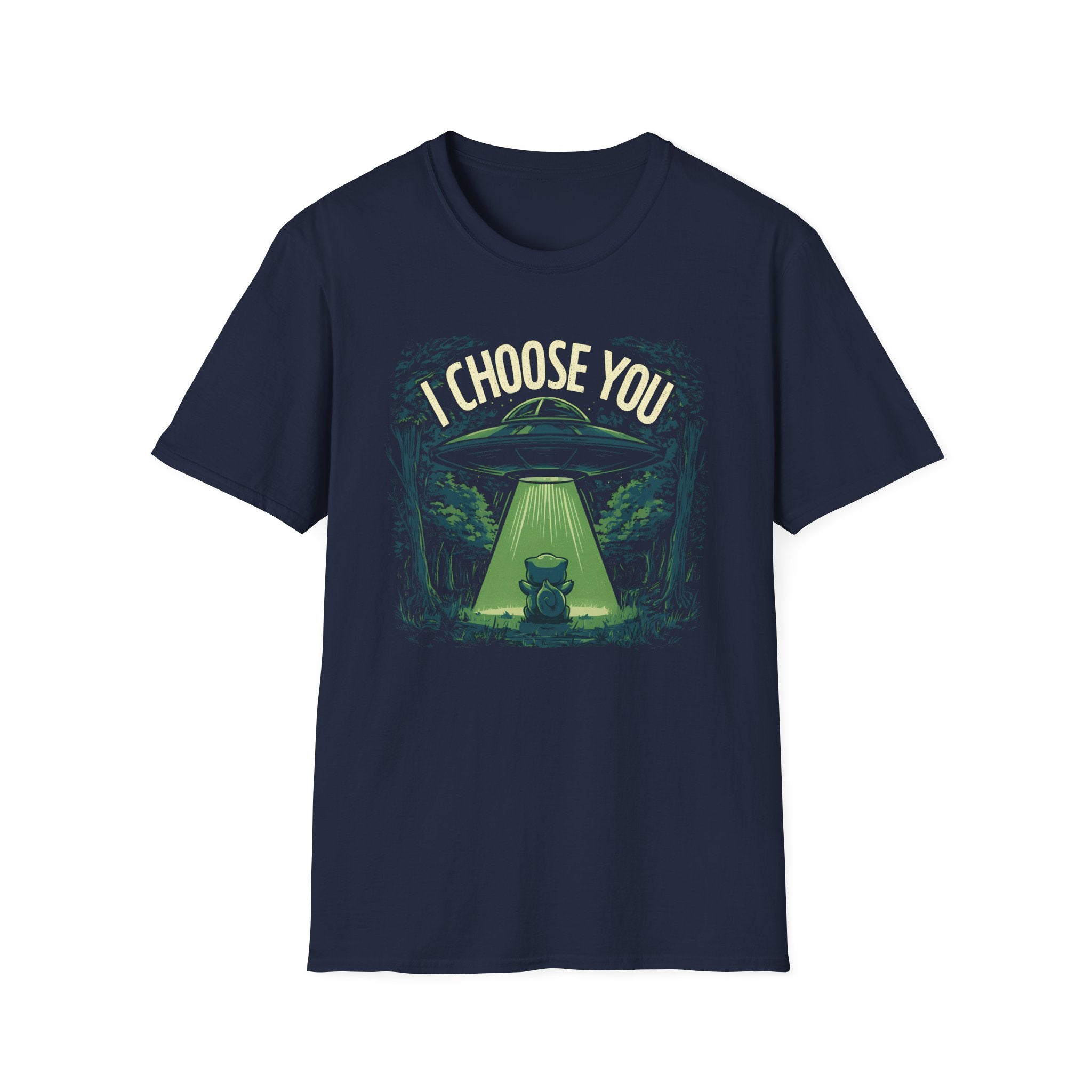 I Choose You UFO T-Shirt - Cute Alien Abduction Tee for Sci‑Fi Fans