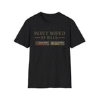 "Party Wiped by Bills" Funny Gaming Meme T-Shirt