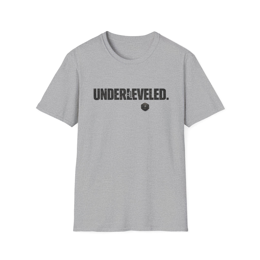 Underleveled. Graphic T-Shirt — Gamer Casual Tee