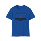 "Insufficient Balance" Retro Computer Screen Graphic T-Shirt