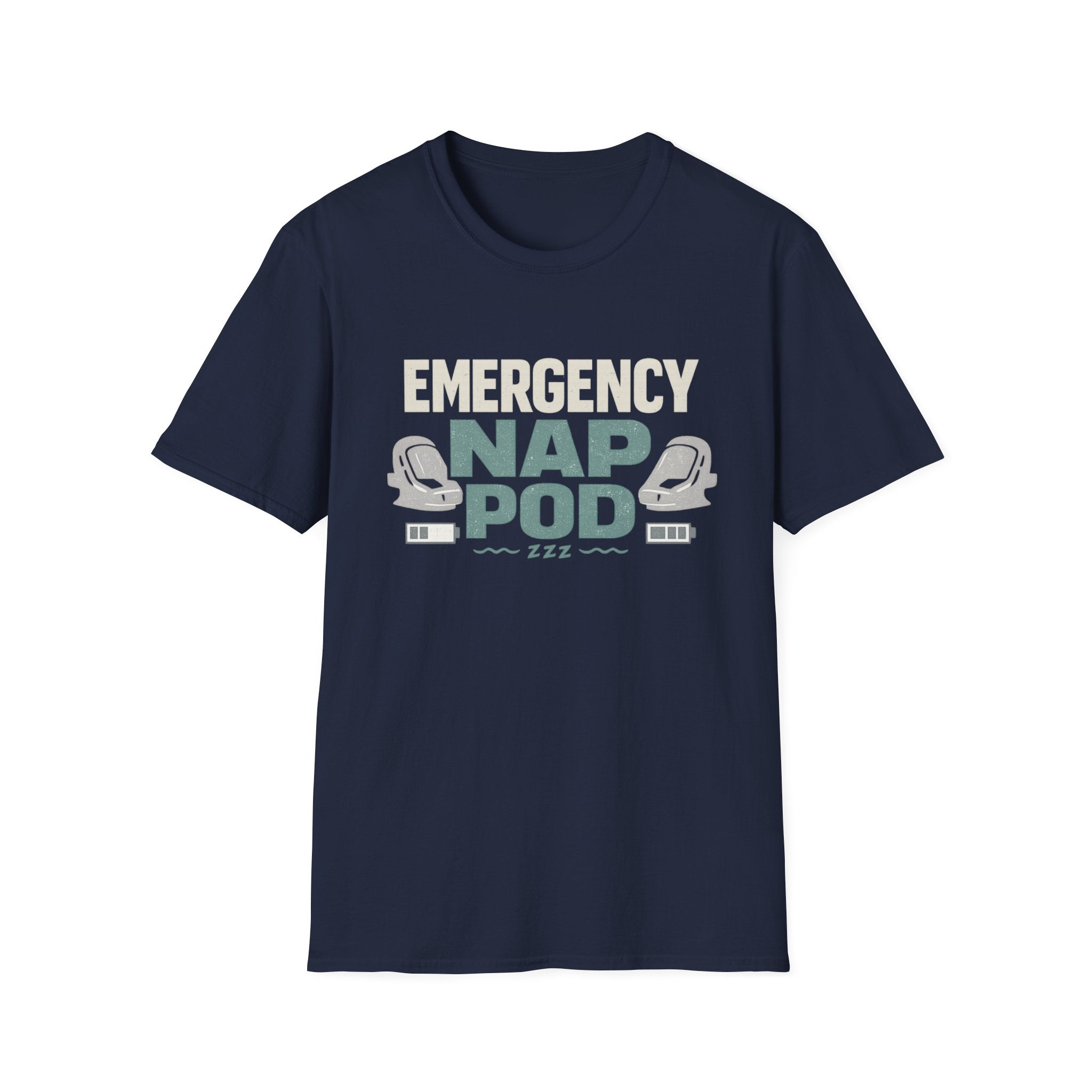 Emergency Nap Pod Funny Sci-Fi T-Shirt
