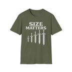 Size Matters Sword Graphic T-Shirt