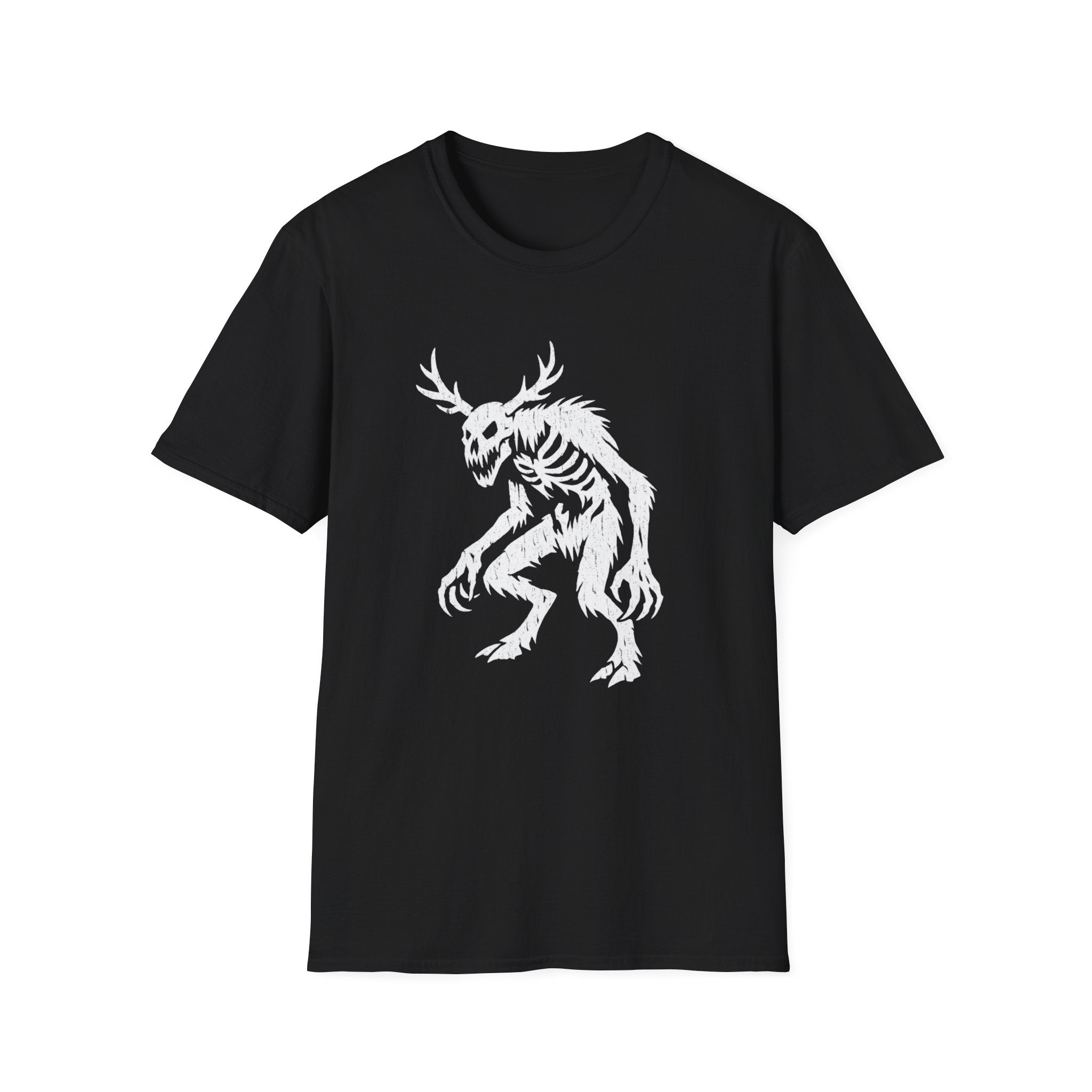 Creepy Wendigo Graphic T-Shirt – Horror Monster Tee