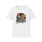 “Orbital Rest Stop” Vintage Camper & Saturn Graphic T-Shirt