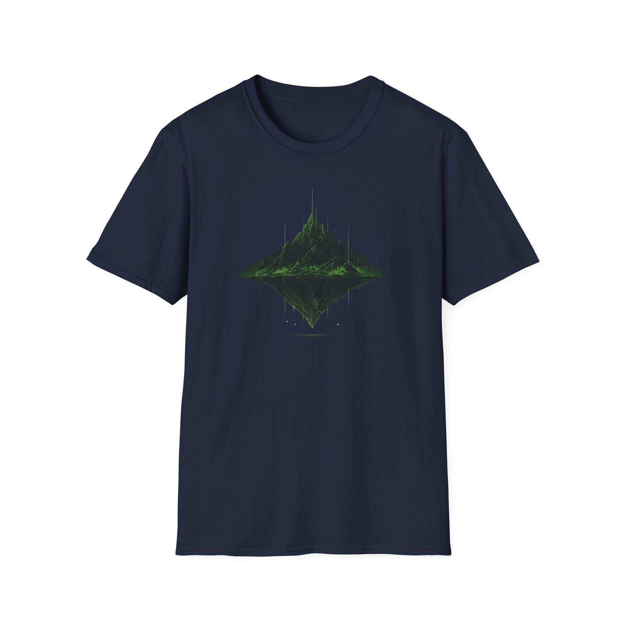 Emerald Floating Island Graphic T-Shirt
