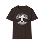 Tree of Life T-Shirt – White Woodland Roots Graphic Tee