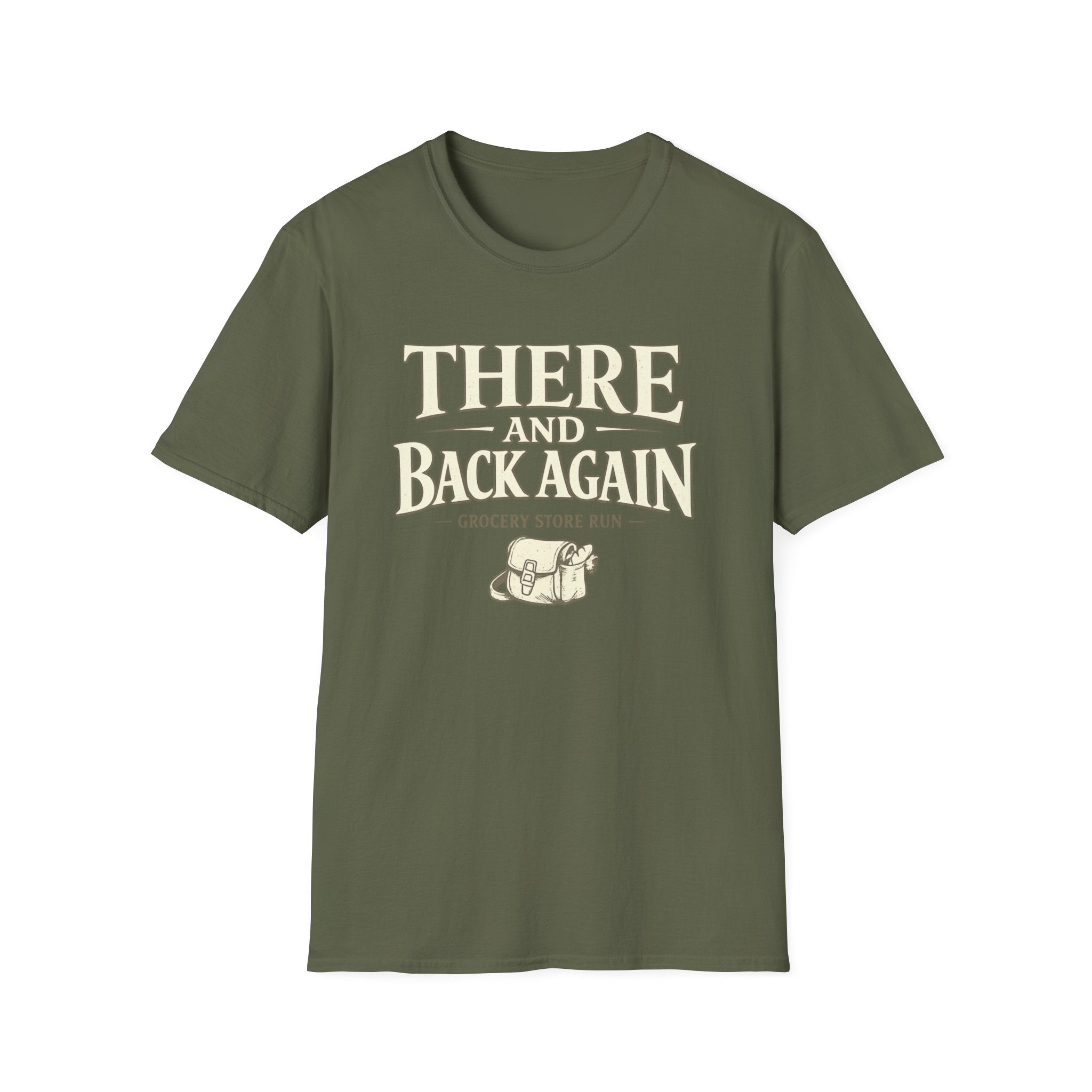 There and Back Again T-Shirt — Grocery Store Run Graphic Tee