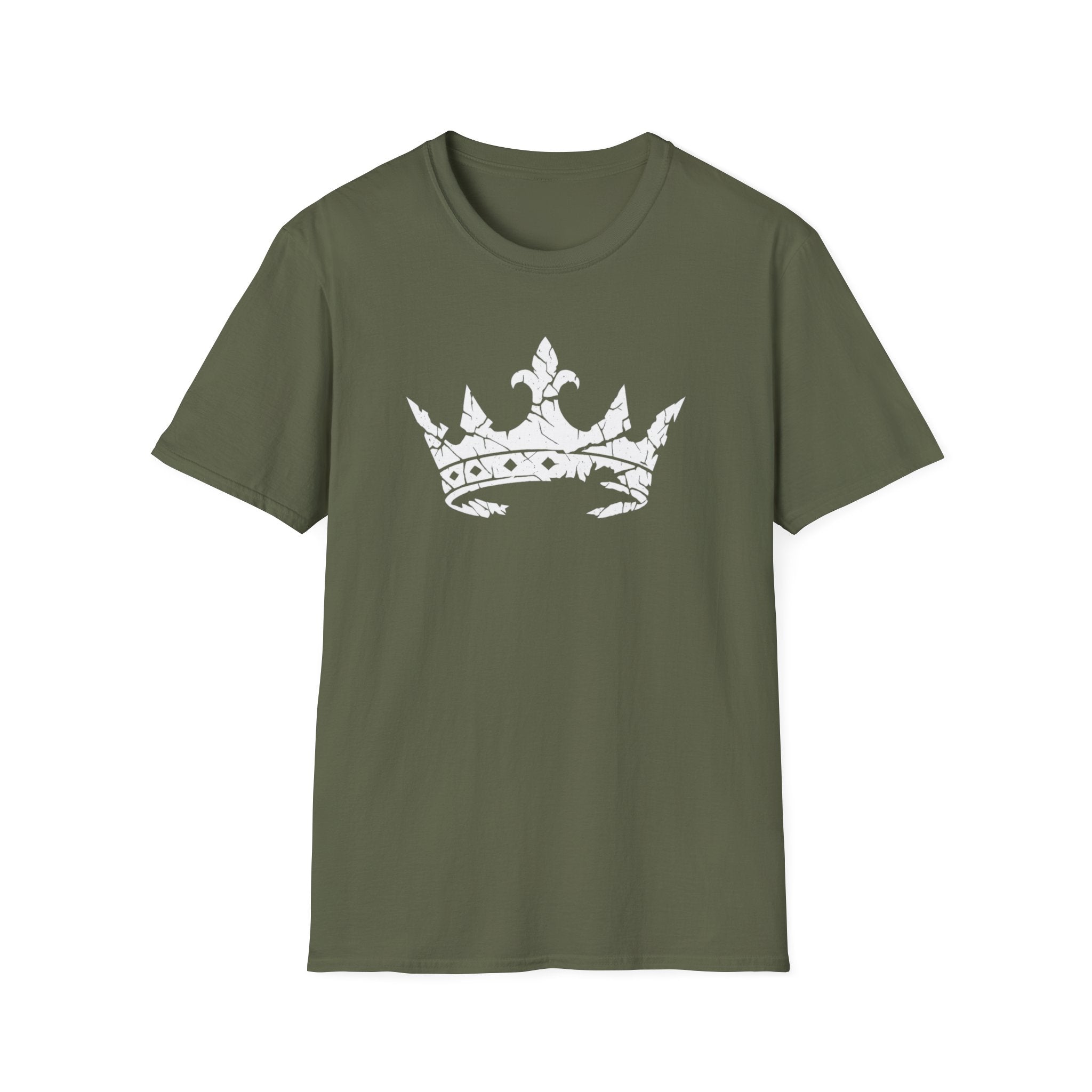 King Crown Distressed Graphic T-Shirt
