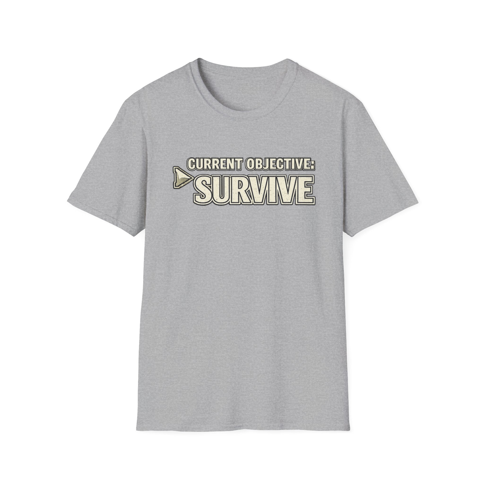 "Current Objective: Survive" Graphic T-Shirt