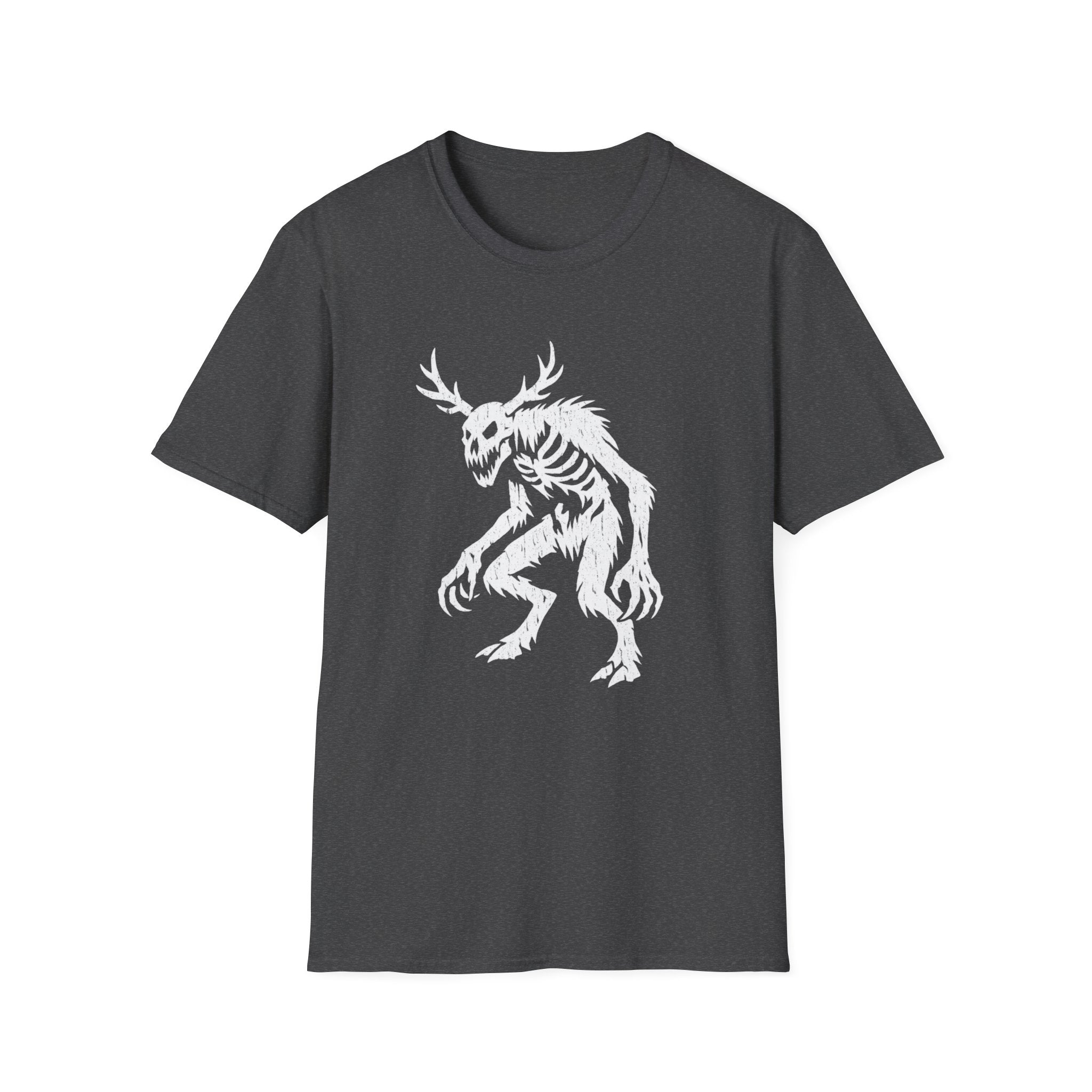 Creepy Wendigo Graphic T-Shirt – Horror Monster Tee