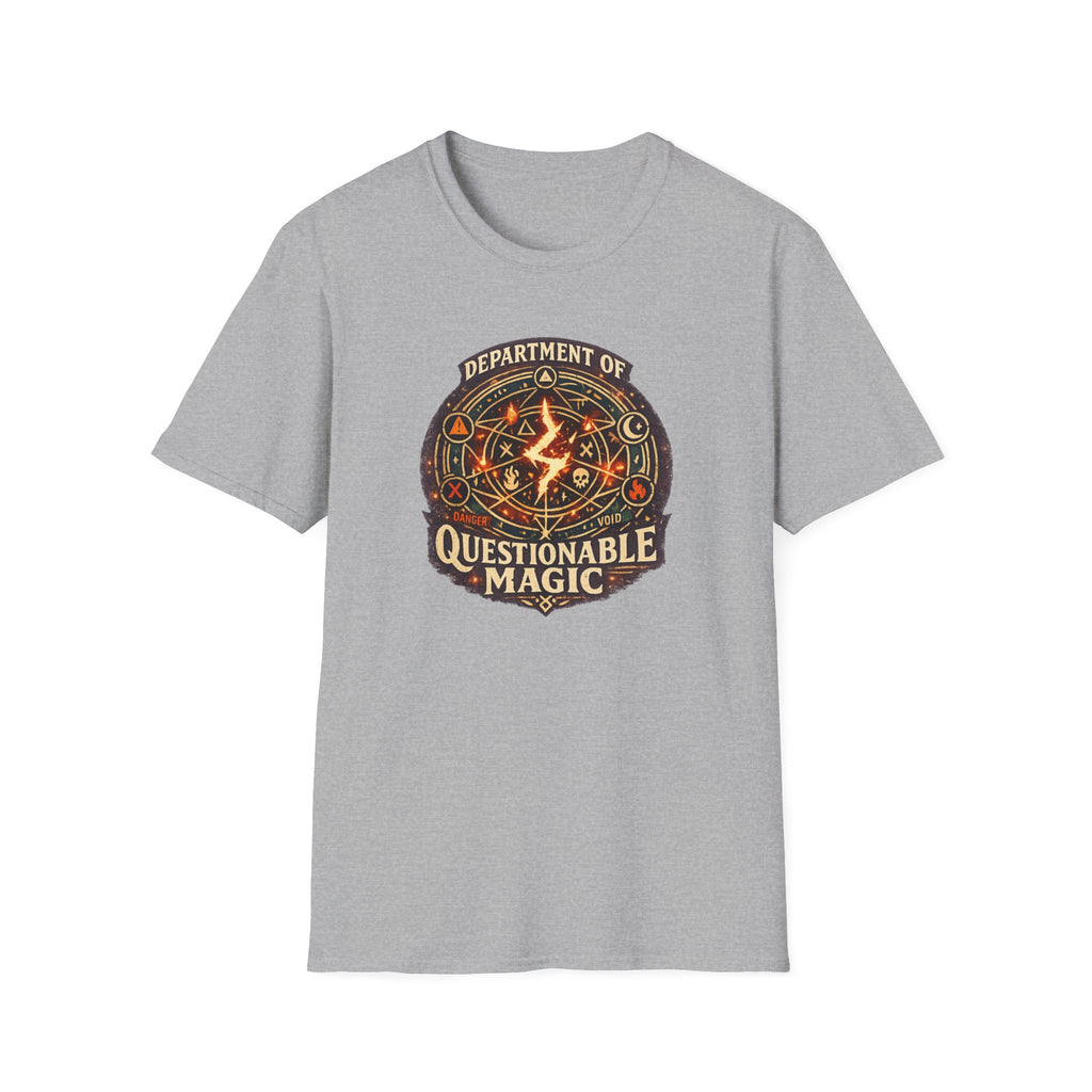 Department of Questionable Magic Vintage Emblem T-Shirt