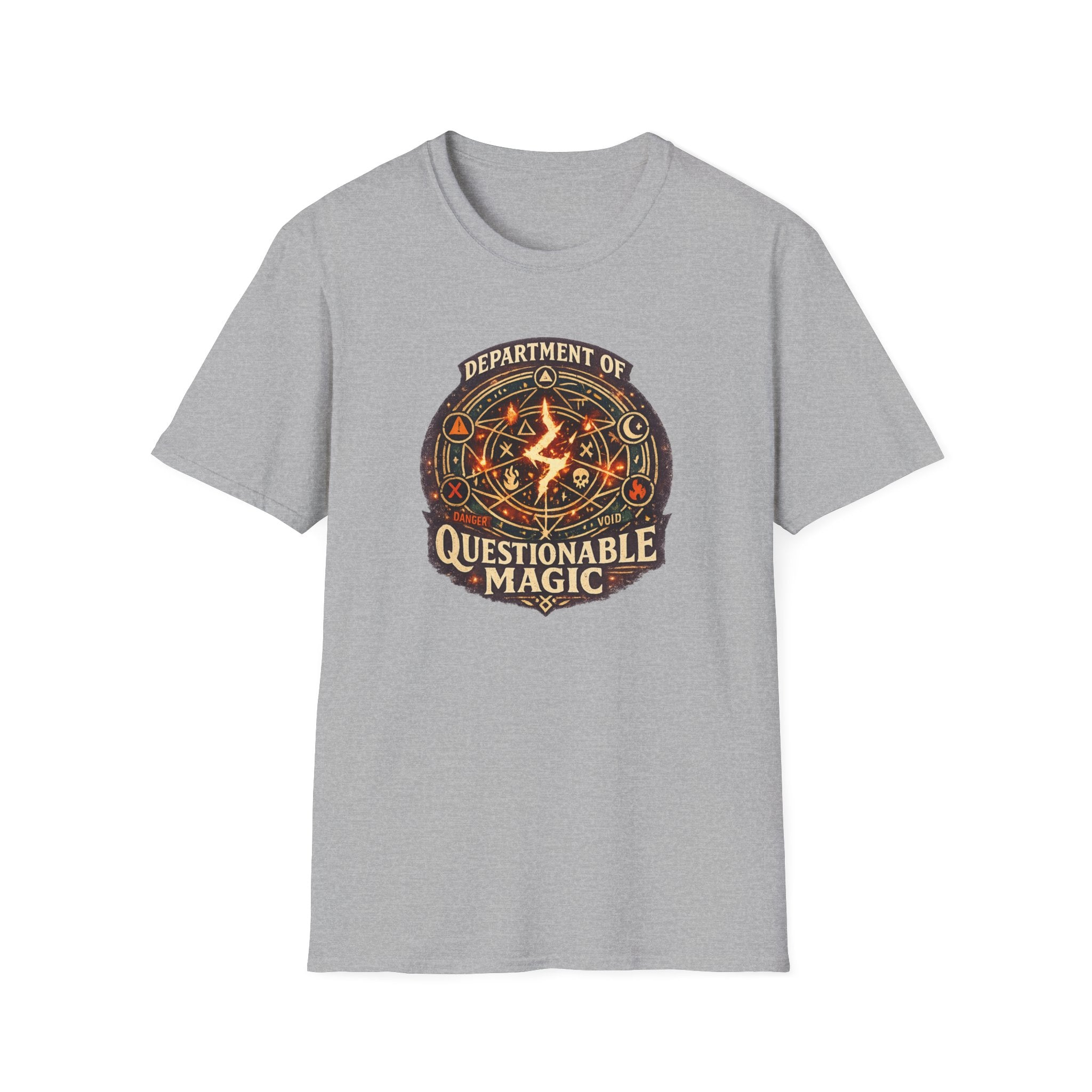 Department of Questionable Magic Vintage Emblem T-Shirt