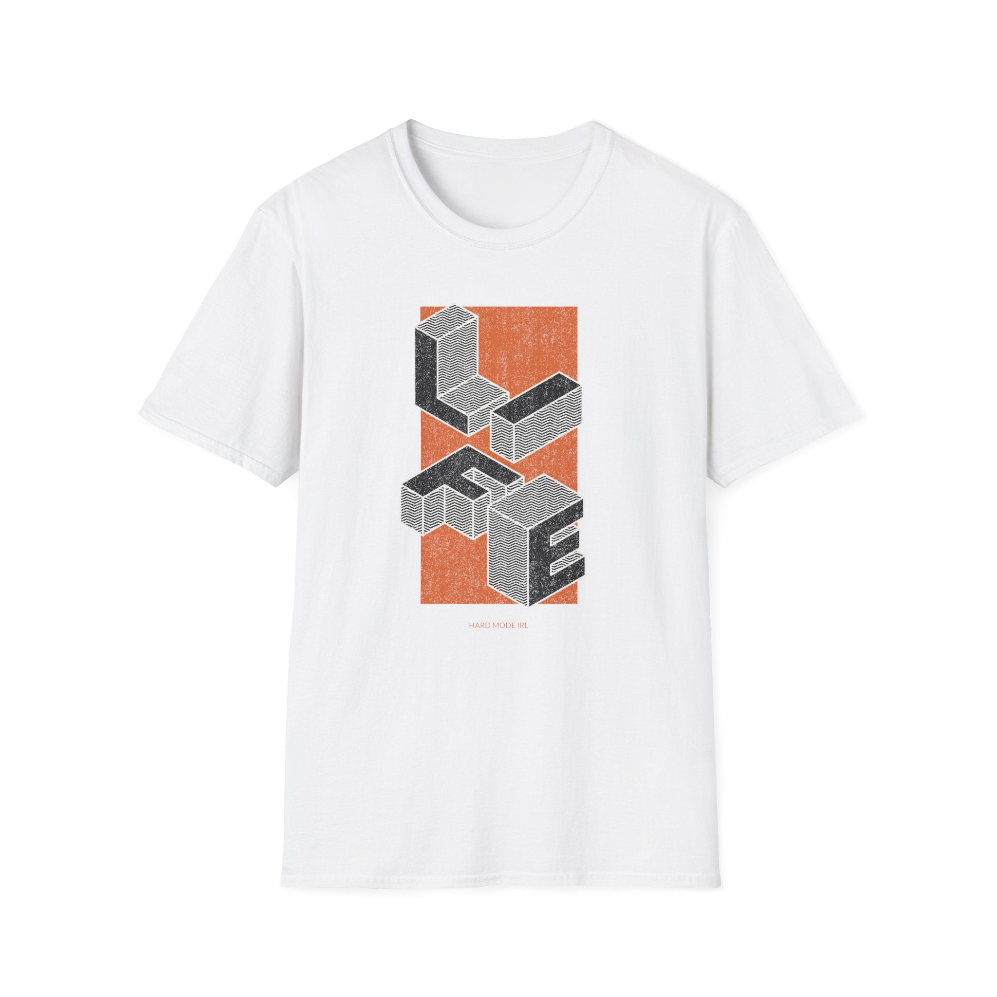 Vintage 'Life' Optical Illusion T-Shirt