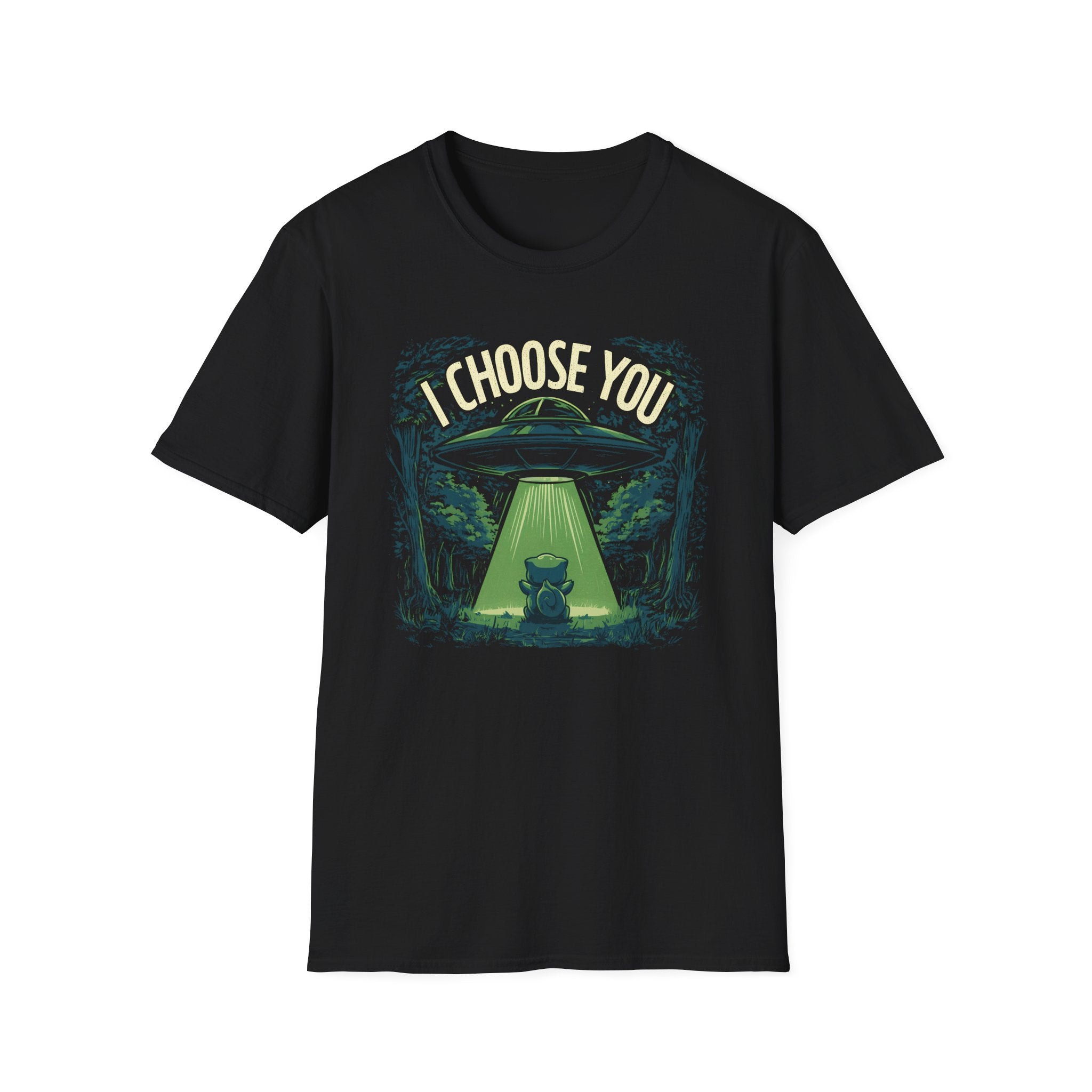 I Choose You UFO T-Shirt - Cute Alien Abduction Tee for Sci‑Fi Fans