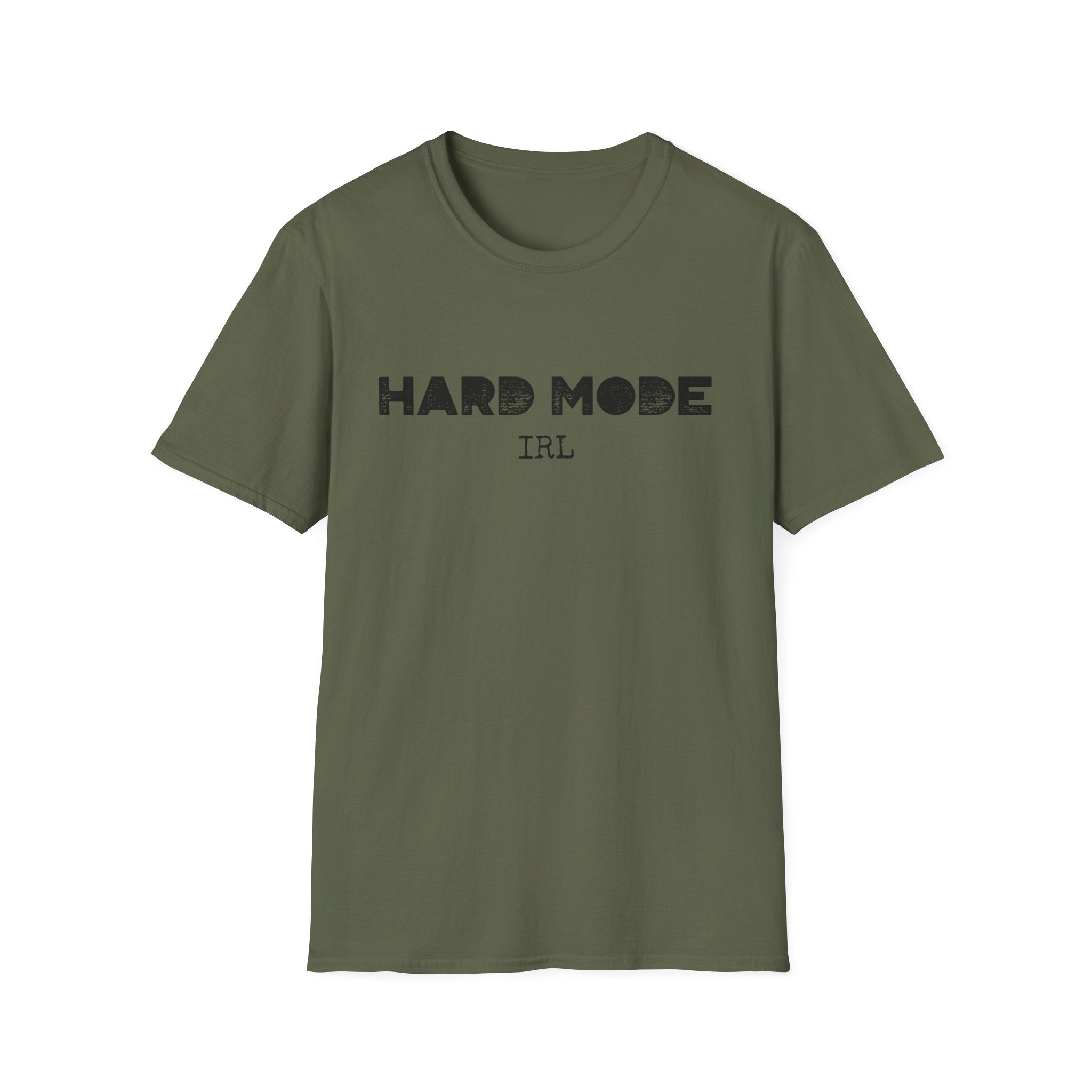 Hard Mode IRL (Black Text) T-Shirt