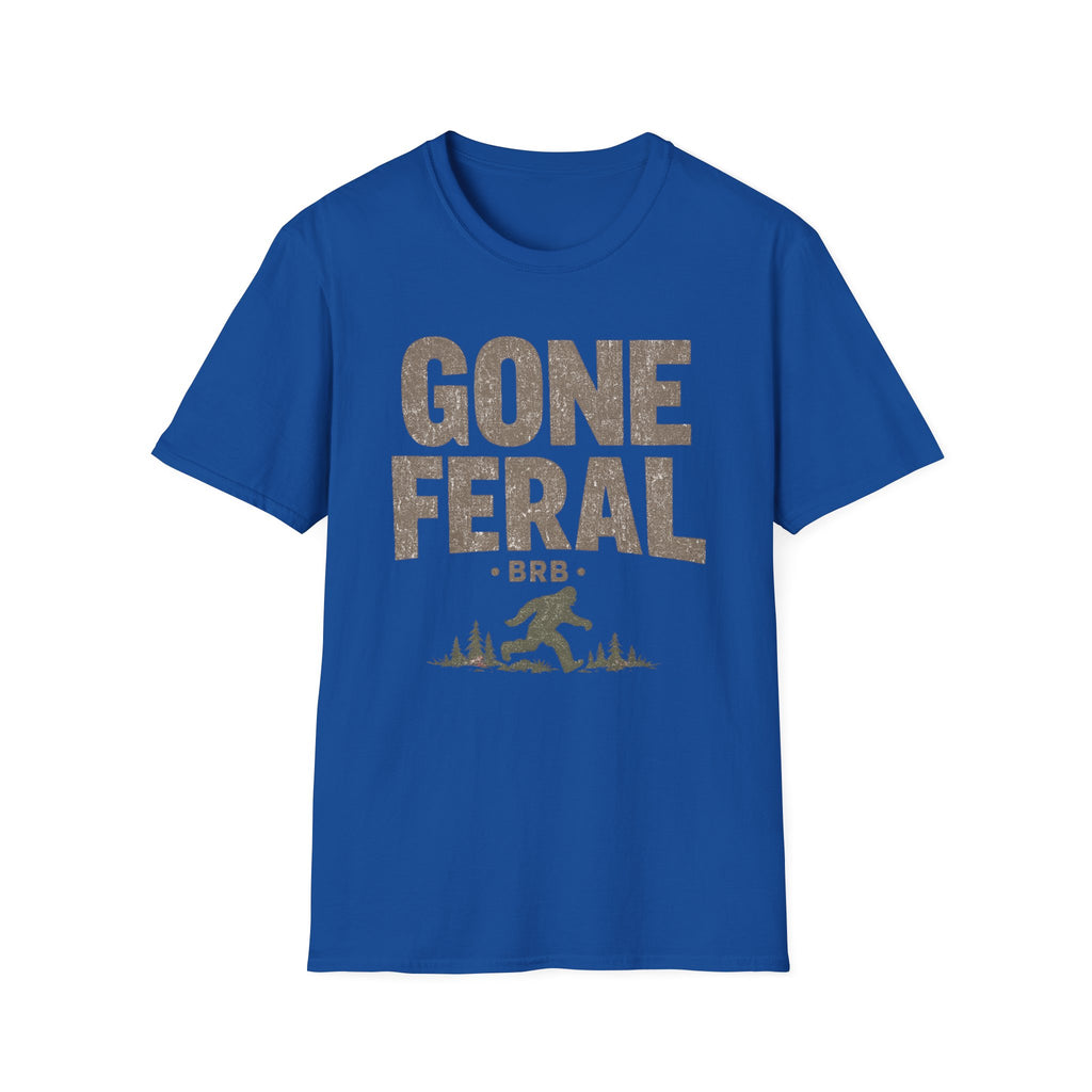 Bigfoot Gone Feral BRB T-Shirt