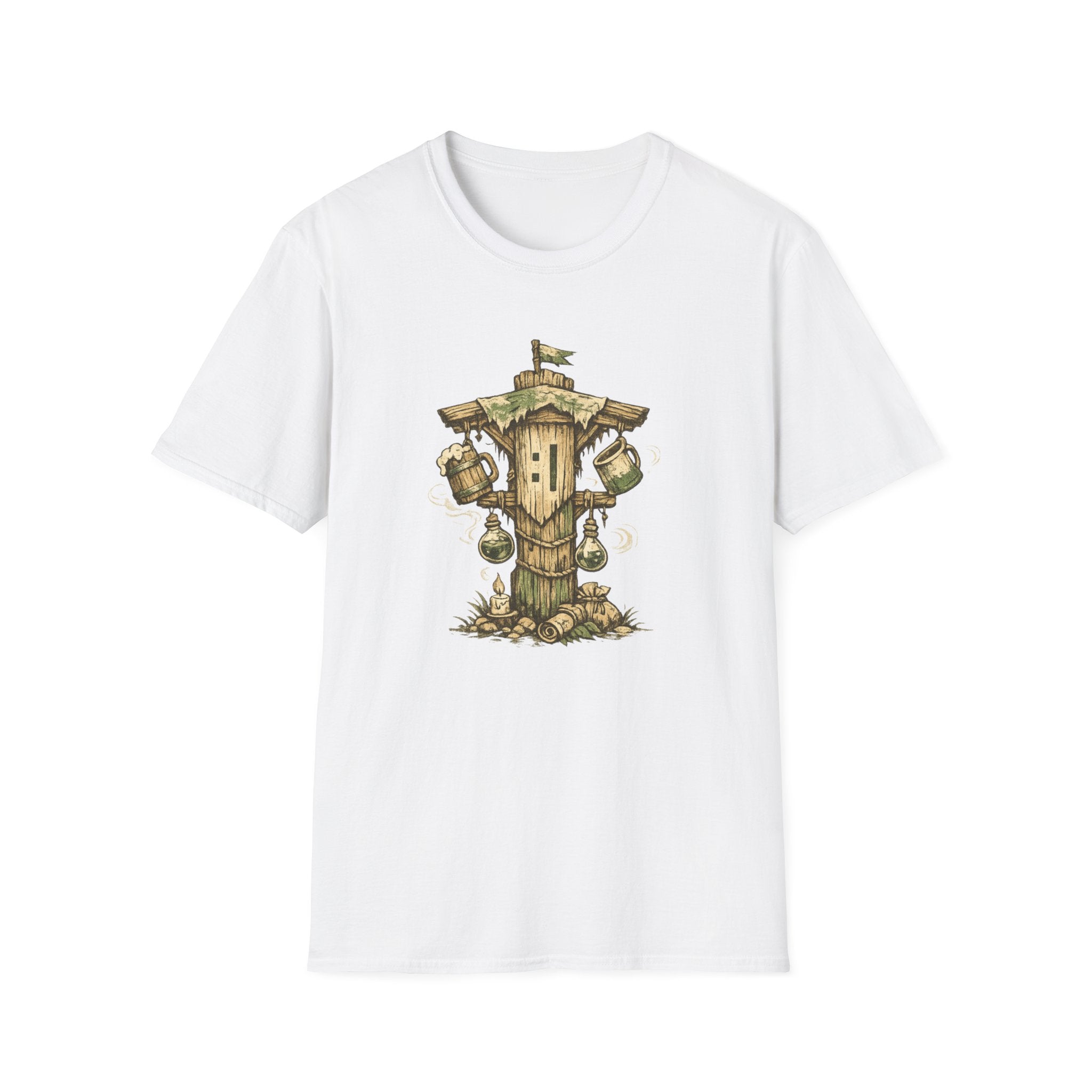Adventure Post Totem RPG Graphic T-Shirt