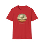 'Continue?' Surreal Desert Sphere T-Shirt - Graphic Tee