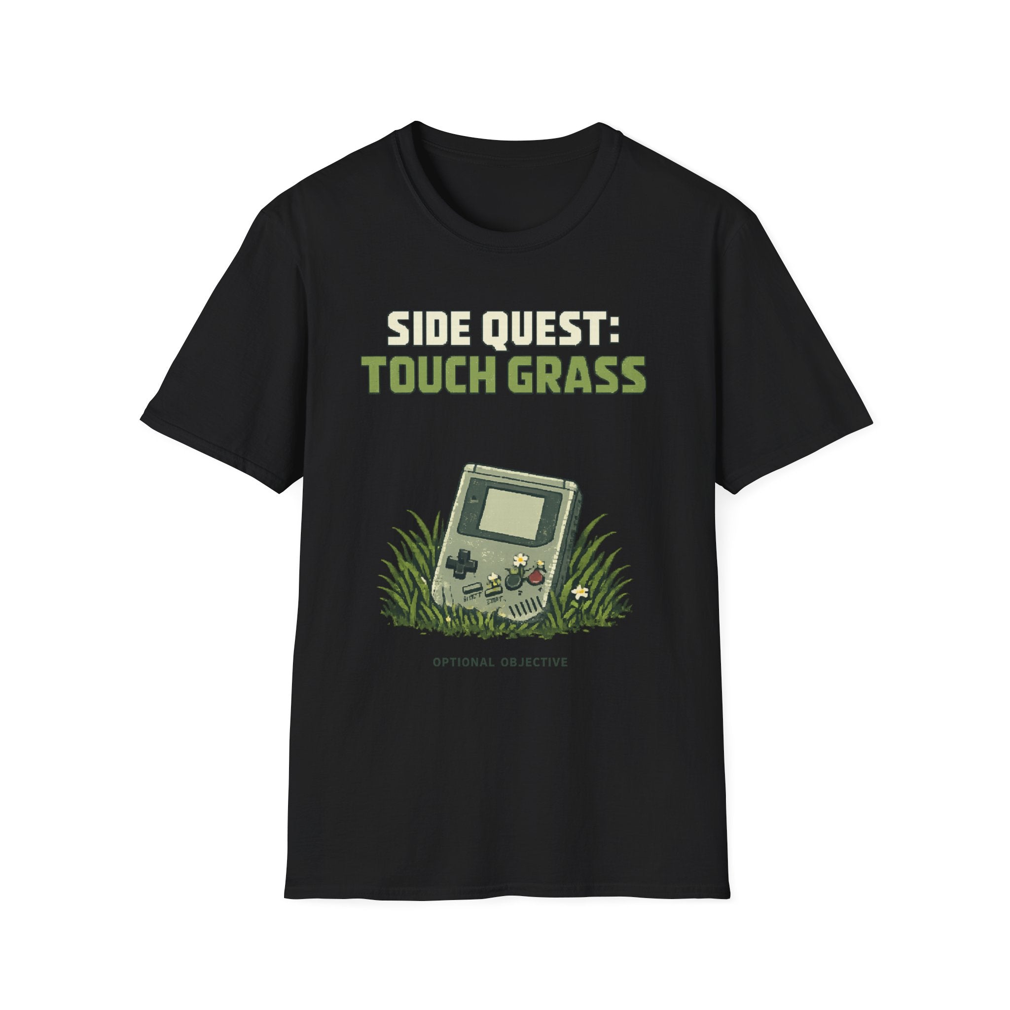 "Side Quest: Touch Grass" Graphic T-Shirt
