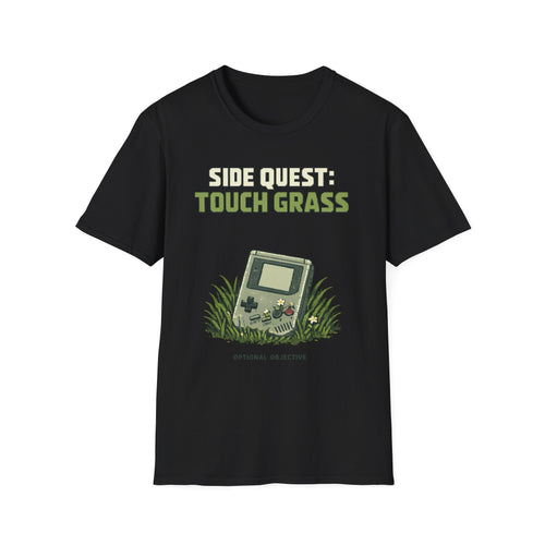 "Side Quest: Touch Grass" Graphic T-Shirt