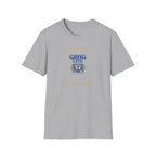 Grog Lite Parody Beer Logo T‑Shirt — Vintage Label Tee