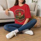 Hard Mode Trail Marker T-Shirt - Lantern Sign Graphic Tee