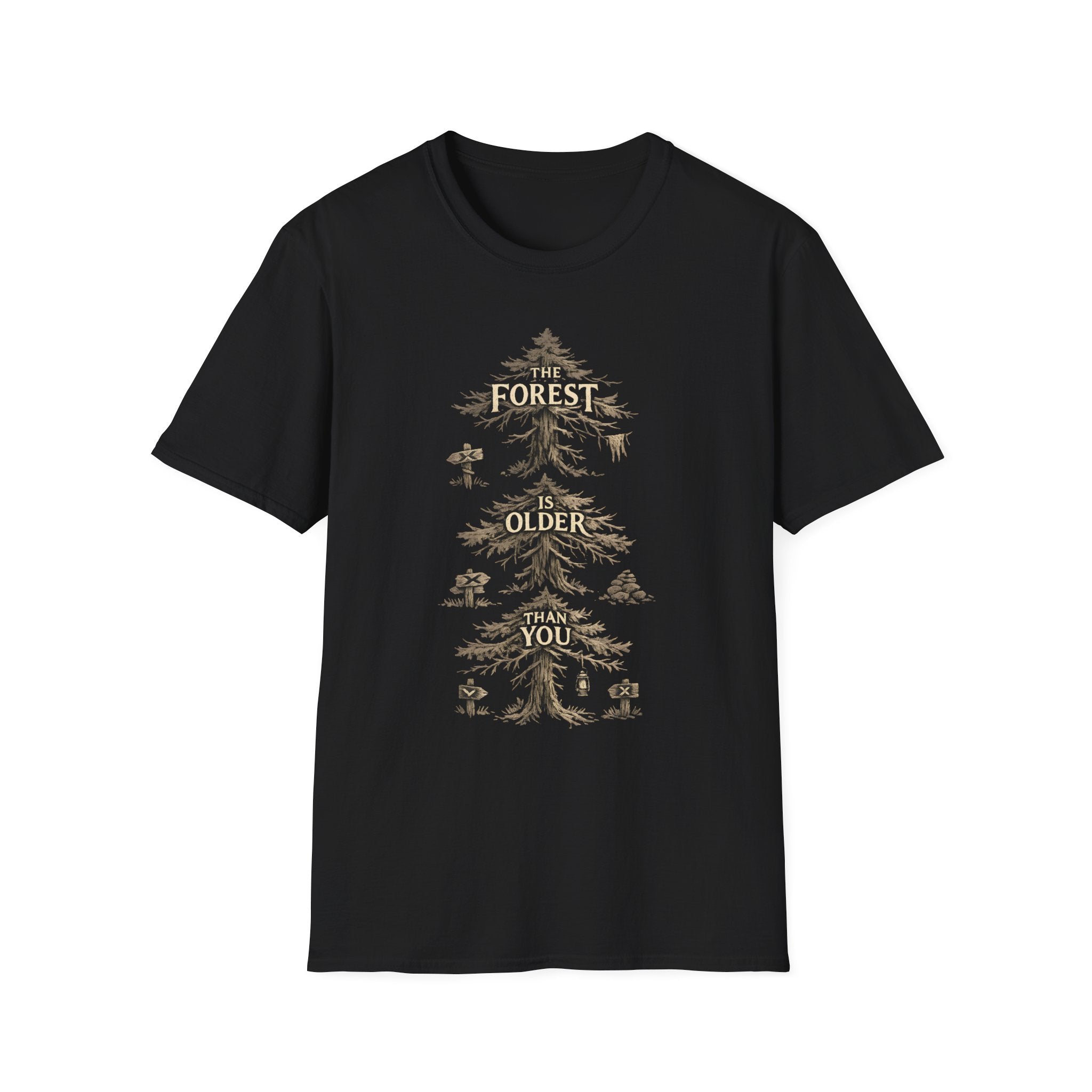 The Forest Is Older Than You T-Shirt -  Vintage Fantasy Tree Tee