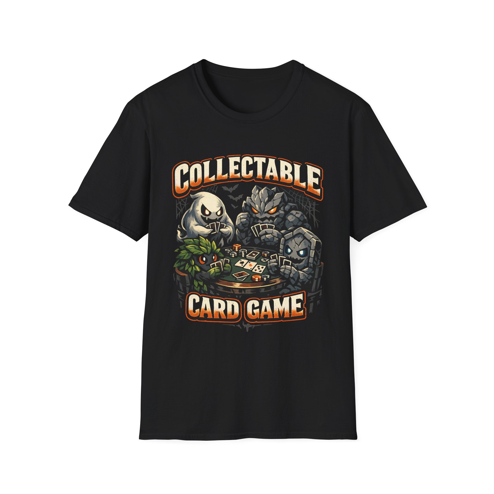 Collectable Card Game T‑Shirt - Vintage Monster Deck Design